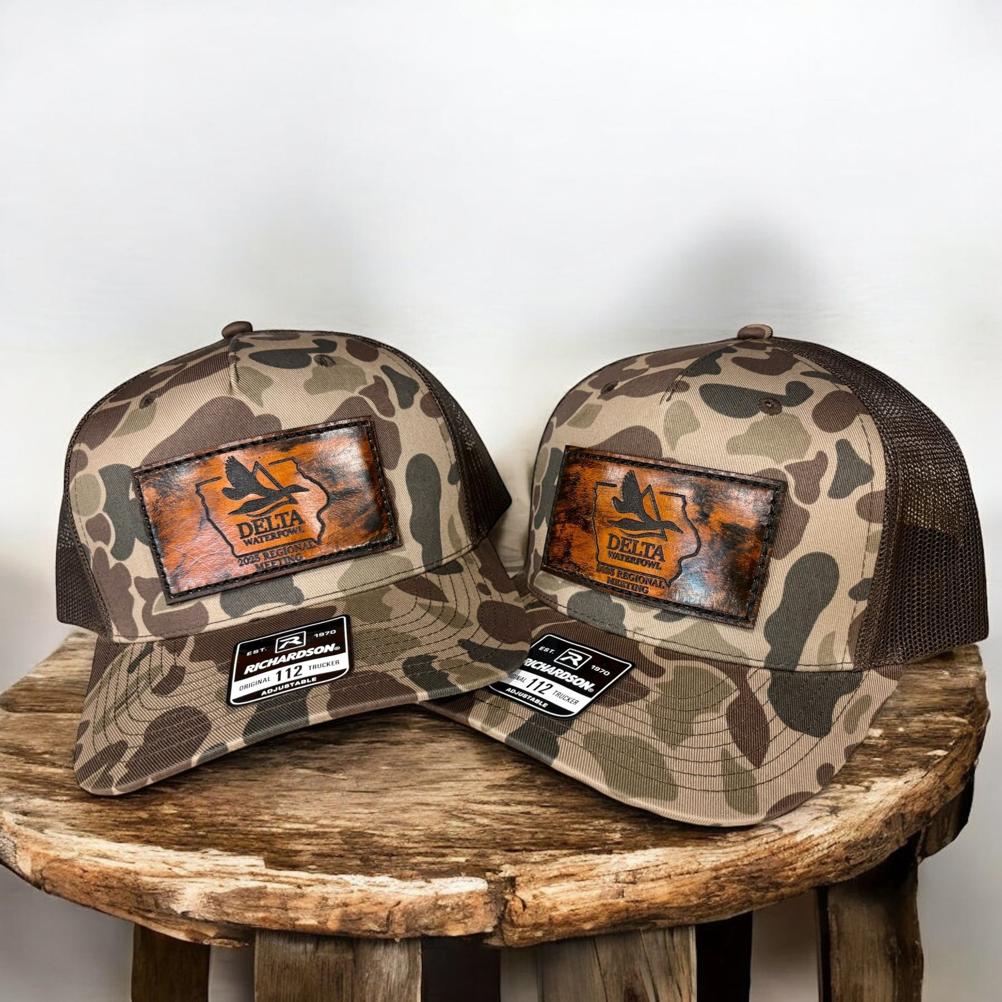 Bulk Custom Logo Genuine Leather Patch Hats image 6