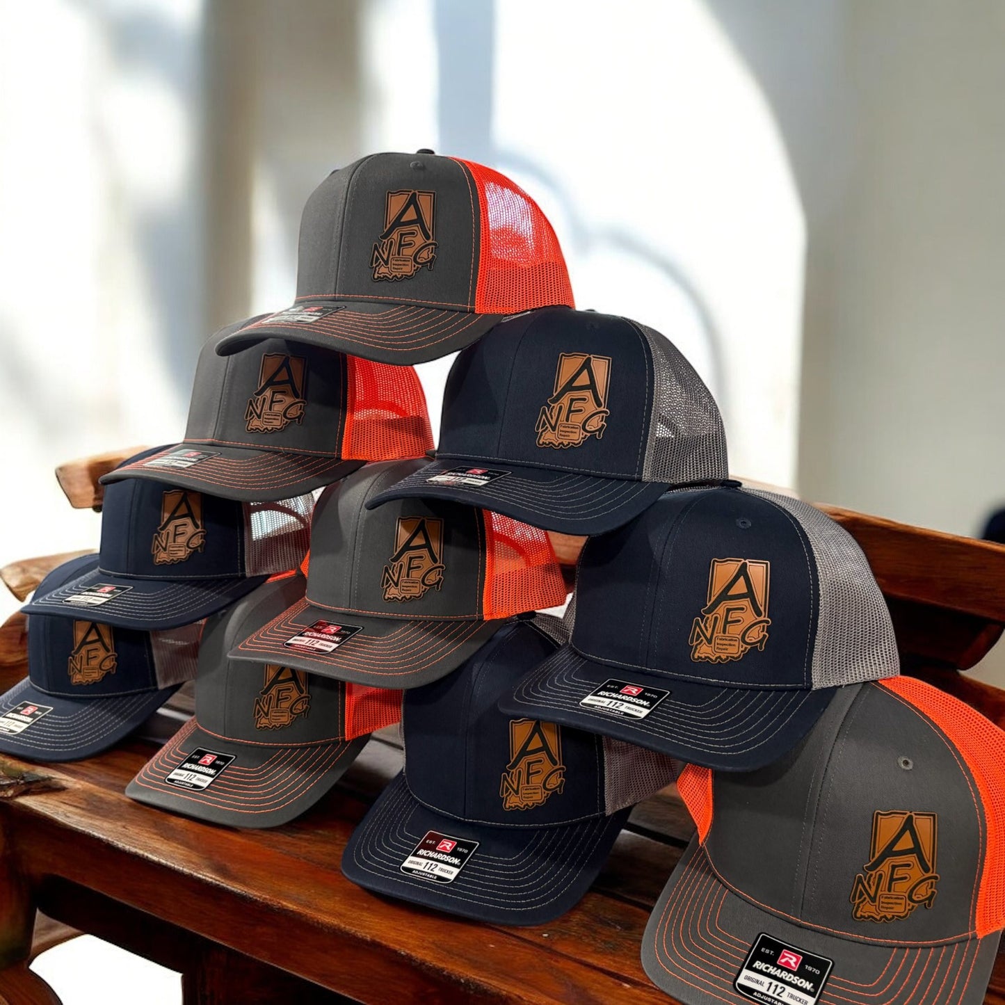 Bulk Custom Logo Richardson 112PFP Camo Patch Hats image 7